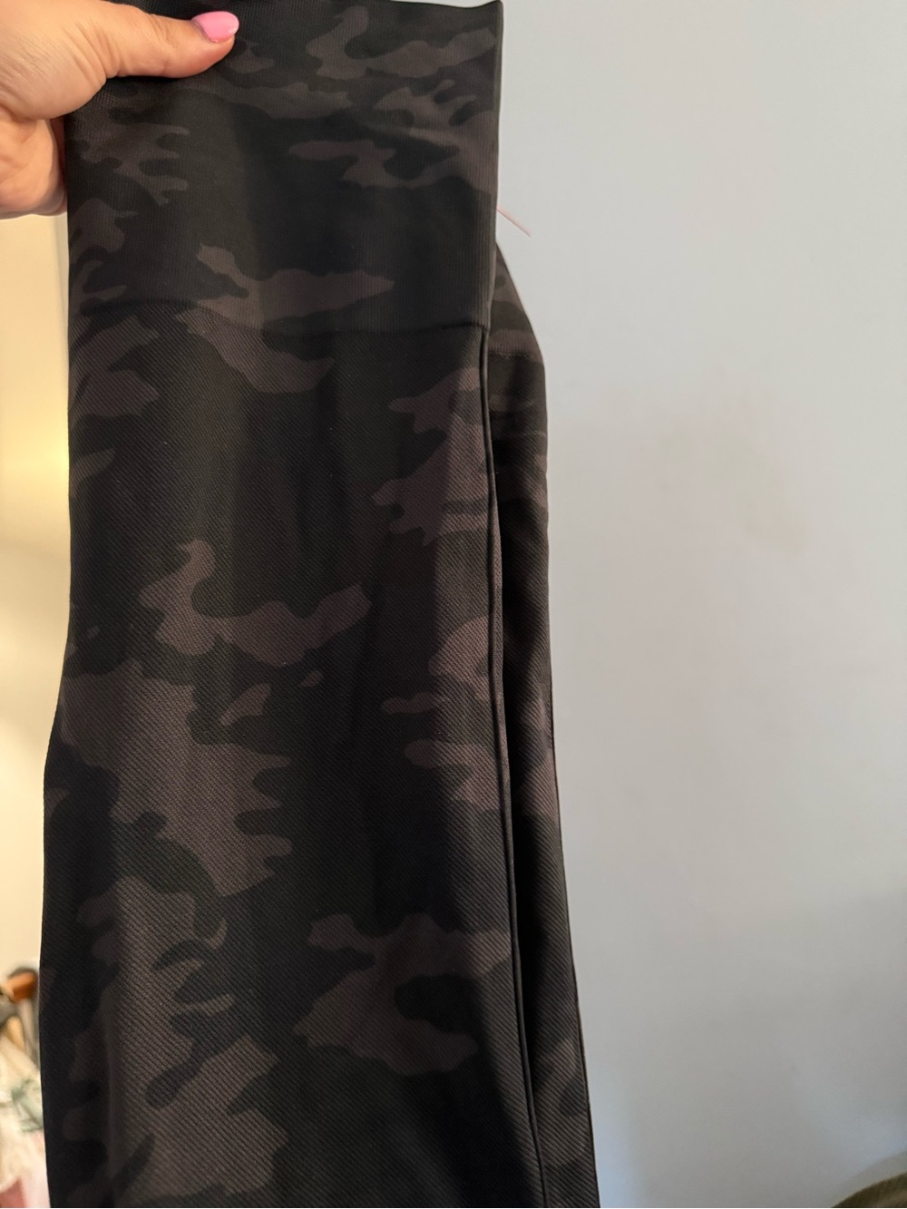 SPANX Black Camo Leggings